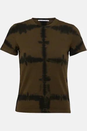 Proenza Schouler White Label Brewer cotton-blend jersey T-shirt