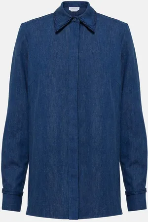 GABRIELA HEARST Cruz cotton and linen shirt