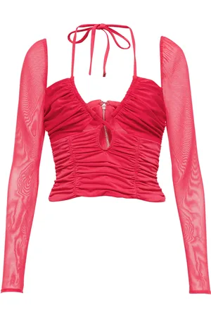 Self-Portrait Stretch-jersey top