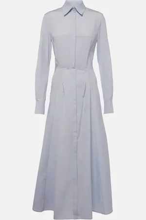 GABRIELA HEARST Eugene cotton shirt dress