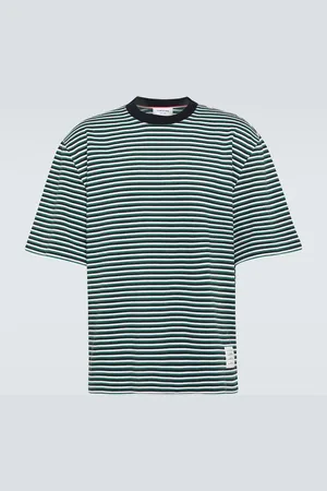 Thom Browne Striped oversized cotton T-shirt