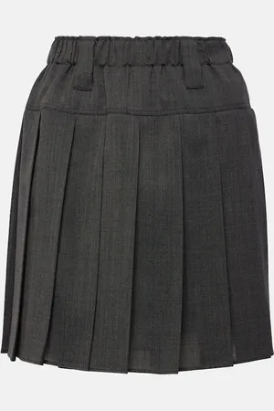 Brunello Cucinelli Pleated tennis skirt