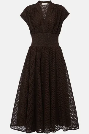 Tory Burch Cotton broderie anglaise midi dress