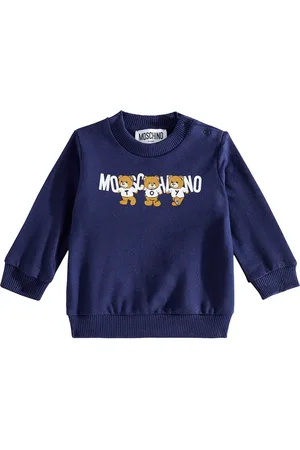 Moschino Baby printed cotton sweatshirt