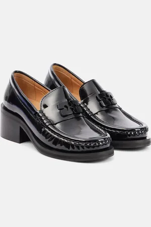 Ganni Logo loafer pumps