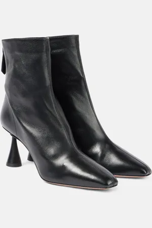 Aquazzura Amore 75 leather ankle boots