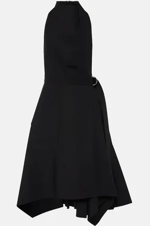 Proenza Schouler Yoko cotton-blend poplin wrap dress