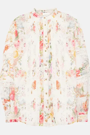 Camilla Sew Yesterday floral cotton blouse