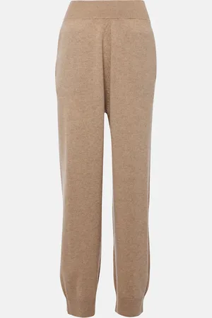 Stella McCartney High-rise cashmere and wool sweatpants
