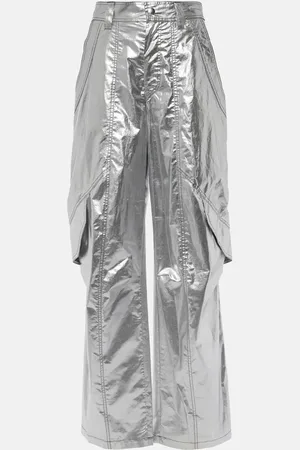 Isabel Marant Divina wide-leg cargo jeans
