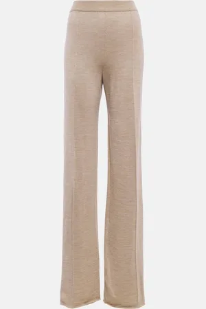 The Row Egle knitted wide-leg pants