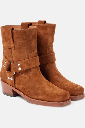 PARIS TEXAS Roxy 45 suede biker boots