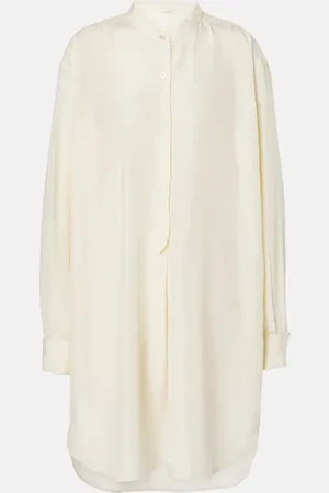 The Row Eden silk shirt