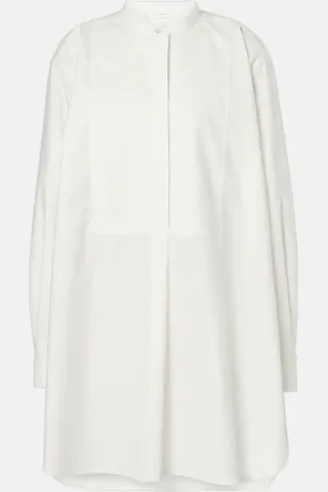 The Row Hari oversized cotton shirt