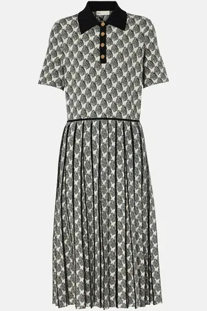 Tory Burch Nalfred jacquard polo dress