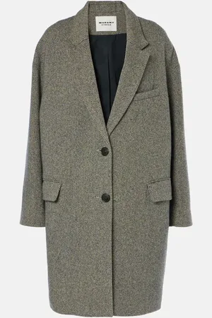 Marant Etoile Limizag wool-blend coat