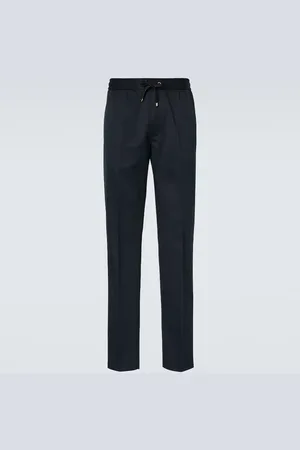 Moncler Cotton twill sweatpants