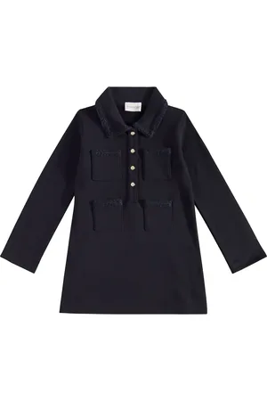 Moncler Cotton fleece polo dress