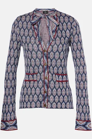 Etro Scarf-detail cardigan