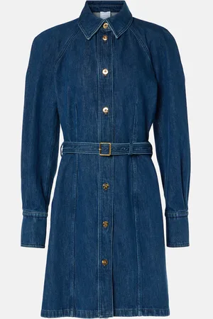 Patou Denim shirt dress