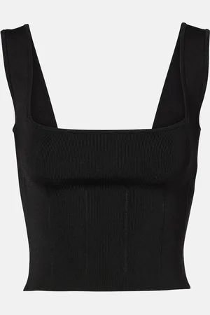 GALVAN Atalanta crop top