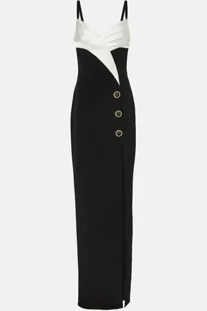 Balmain CrÃªpe gown