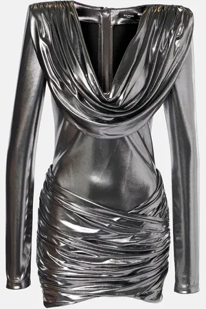 Balmain Draped minidress