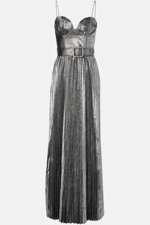 Rebecca Vallance Lumi pleated gown