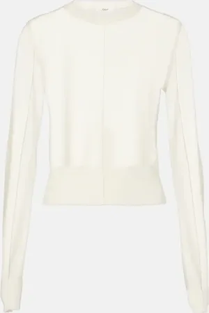 Chloé ChloÃ© Cropped wool sweater