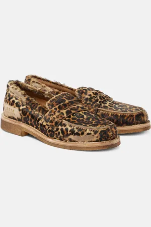 Golden Goose Jerry calf hair penny loafers