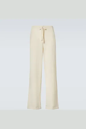 The Row Darvi wool and silk sweatpants