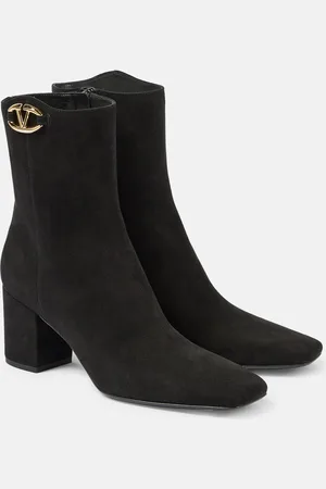 VALENTINO GARAVANI VLogo The Bold Edition suede booties