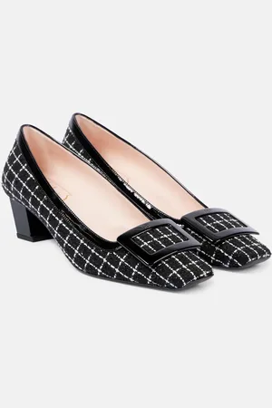 Roger Vivier Belle Vivier 45 bouclÃ© pumps
