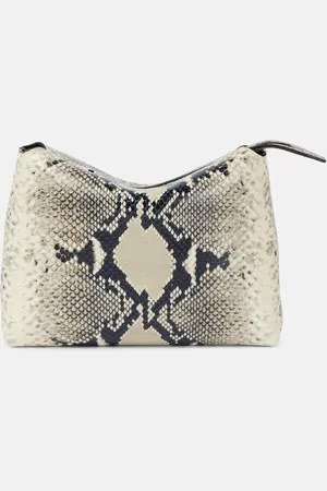 Khaite Lina snake-effect leather crossbody bag