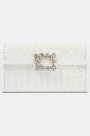 Roger Vivier Efflorescence sequined clutch