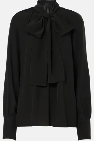 Givenchy Bow-detail silk blouse