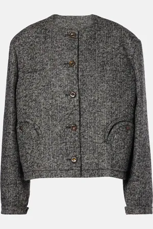 Blazé Milano BlazÃ© Milano Lottus Gliss wool-blend jacket