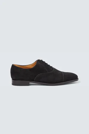 JOHN LOBB City II suede Derby shoes