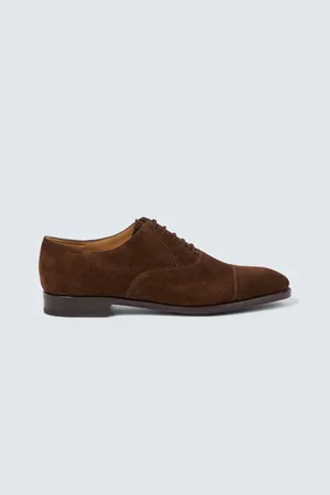 JOHN LOBB City II suede Derby shoes
