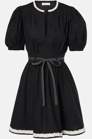 ULLA JOHNSON Wilda cotton poplin minidress