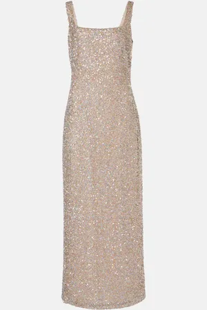 Costarellos Harper sequined gown