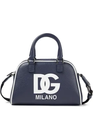 Dolce & Gabbana Logo leather tote bag
