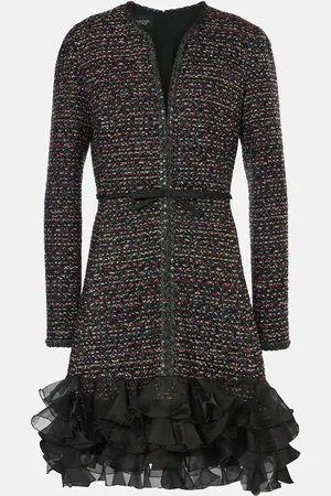 Giambattista Valli Embellished ruffled minidress