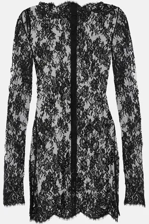Saint Laurent Lace minidress