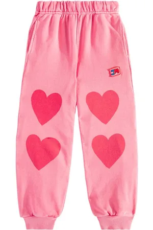 Jelly Mallow Printed cotton jersey sweatpants