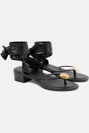 The Row Cord leather thong sandals