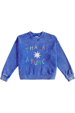 Jelly Mallow Thanks cotton sweatshirt