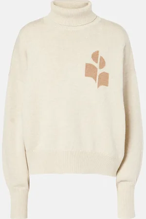 Marant Etoile Nash cotton and wool turtleneck sweater