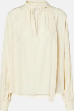 Givenchy 4G Liquid jacquard blouse