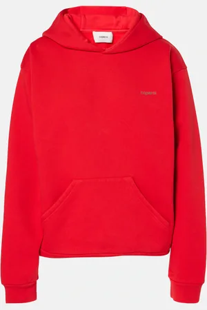 COPERNI Horn cotton-blend jersey hoodie